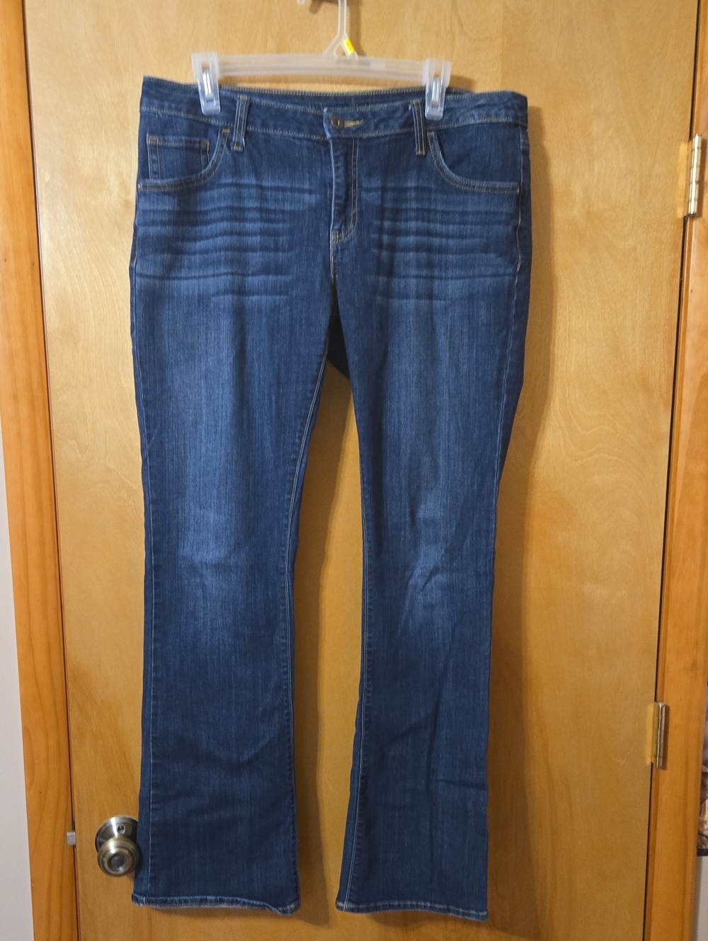 Vera Wang Classic Women's Dark Blue Bootcut Jeans